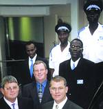 The ADT Security Guarding management team and guards